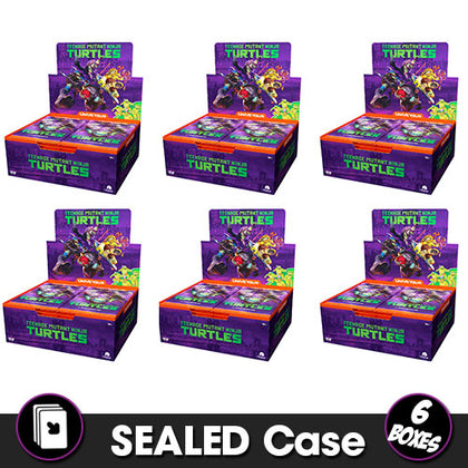 Universus CCG TMNT Teenage Muntant Ninja Turtles SEALED CASE (6 Booster Boxes)