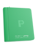 Binder Palms Off Gaming TOP LOADER Zip Binder 4 Pocket Green