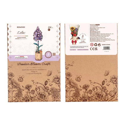 Robotime 3D Wooden Bloom TW021 Lilac