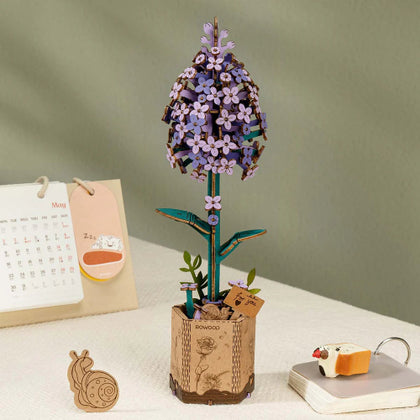 Robotime 3D Wooden Bloom TW021 Lilac