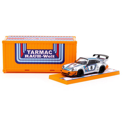 TW RWB 964 Porsche Ichiban Boshi #8 with Container 1:64 Scale Diecast Vehicle