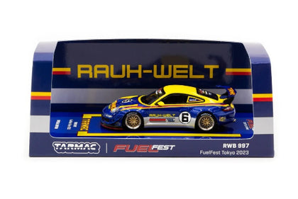 TW RWB Porsche 997 FuelFest Tokyo 2023 No 6 Blue 1:64 Scale Diecast Vehicle