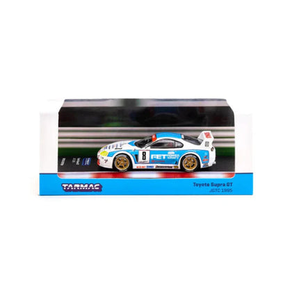 TW Toyota Supra GT JGTC 1995 Nagasaka/Misaki No 8 White 1:64 Scale Diecast Vehicle