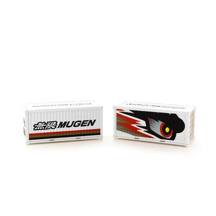 TW Mugen Containers 1:64 Scale Diecast Display Case (Set of 2)
