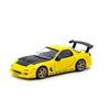 TW VERTEX Mazda RX-7 FD3S Metallic Yellow 1:64 Scale Diecast Vehicle