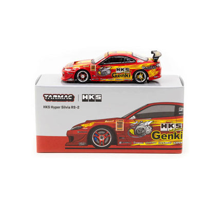 TW Nissan Silvia RS-2 HKS Hyper 1:64 Scale Diecast Vehicle