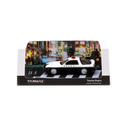 TW Toyota Supra Japan Police Car 1:64 Scale Diecast Vehicle