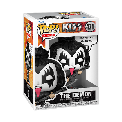 KISS The Demon (Rock & Roll All Night) Pop! Sayings