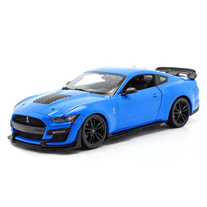 Maisto Special Edition 2020 Ford Mustang Shelby GT500 Blue 1:18 Scale Diecast Vehicle