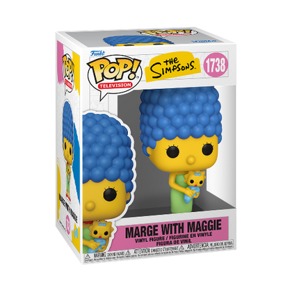 The Simpsons Marge with Maggie Pop! Vinyl