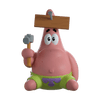 SpongeBob SquarePants Nail on Head Patrick Youtooz Vinyl Figure