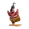 SpongeBob SquarePants Pirate Patrick Youtooz Vinyl Figure