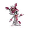 Five Nights at Freddys FNAF Funtime Foxy Youtooz Vinyl Figure