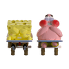 SpongeBob SquarePants What’s Funnier Than 24? Monitor Buddiez Youtooz Vinyl Figure 2-Pack