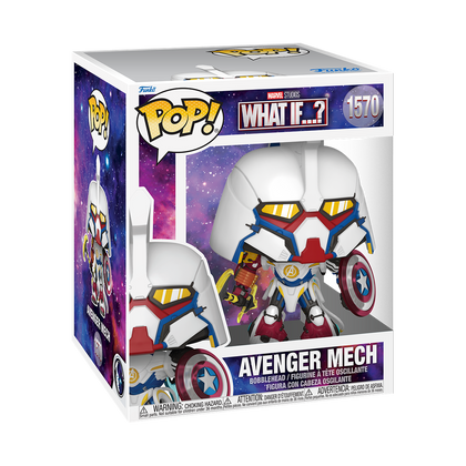 Marvel Comics What If...? Avenger Mech 6 Inch Pop! Vinyl