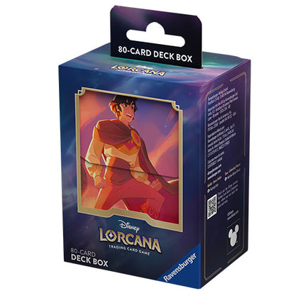 Deck Box Disney Lorcana Shimmering Skies Alladin