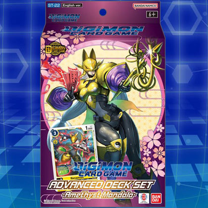 Digimon Card Game Advanced Starter Deck ST22 Amethyst Mandala [Renamon]