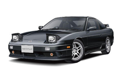 Aoshima 1996 Nissan 180SX RPS13 Type X Custom Wheel 1:24 Scale Plastic Model Kit