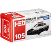 TOMICA 105 Nissan GT-R Police Car Black/White 1:62 Scale Diecast Vehicle