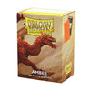 Deck Protector Dragon Shield Standard 100ct Amber Matte