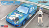 Hasegawa Porsche 968 Sara Mayuki with Figure 1:24 Scale Plastic Model Kit