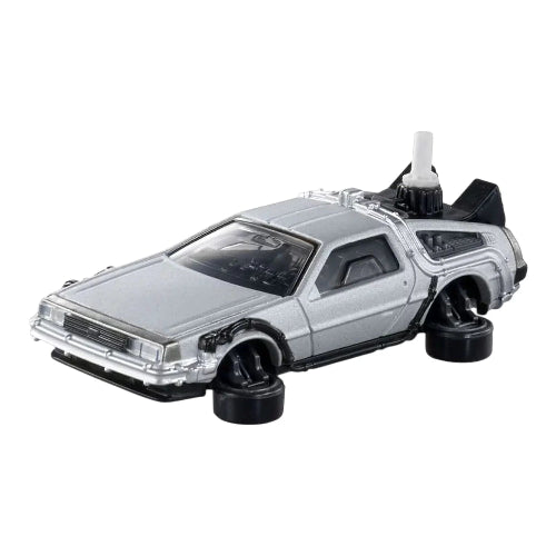 TOMICA Premium Unlimited 011 Back to the Future Time Machine (Part 2) Silver 1:65 Scale Diecast Vehicle