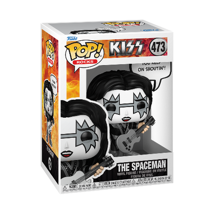 KISS The Spaceman (Rock & Roll All Night) Pop! Sayings