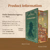 Tonecheer 3D Puzzle Book Nook Kit Violin Detective Agency