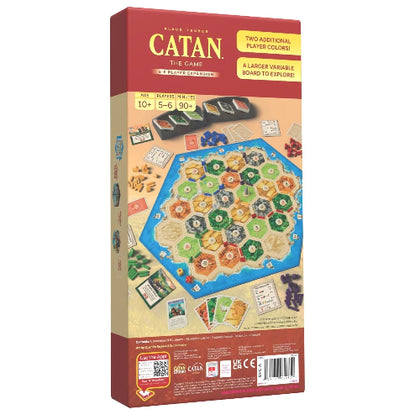 CATAN 6th Edition Base Game 5-6 Player Expansion