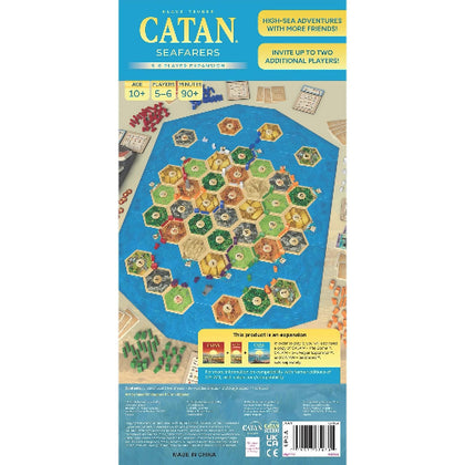 CATAN 6th Edition Seafarers 5-6 Player Expansion