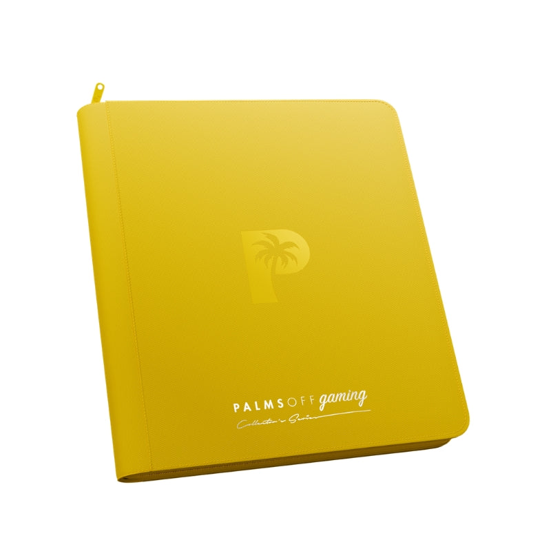 Binder Palms Off Gaming Collector Series 12 Pocket Yellow
