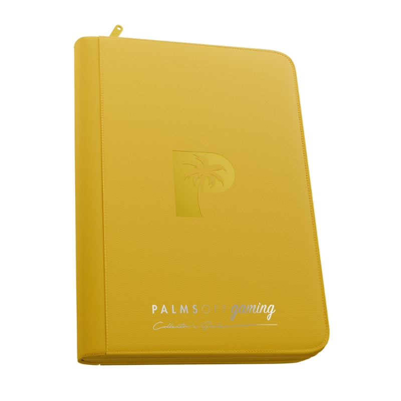 Binder Palms Off Gaming Collector Series 9 Pocket Yellow