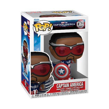 Captain America 4 Captain America Sam Wilson Pop! Vinyl