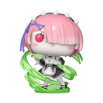 Re:Zero Ram (Wind Magic) Glow US Exclusive Pop! Plus