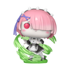 Re:Zero Ram (Wind Magic) Glow US Exclusive Pop! Plus