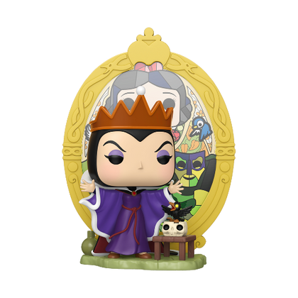 Disney Snow White Evil Queen Stained Glass Pop! Deluxe