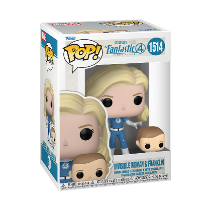 Fantastic Four (2025) Invisible Woman & Franklin Pop! Vinyl