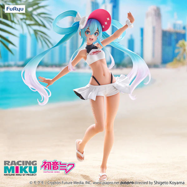 Hatsune Miku GT Project Trio Summer Holiday Version Racing Miku 2024 FURYU Action Figure