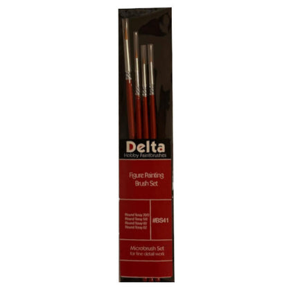 Delta Figure Painting Microbrush Set