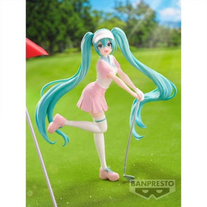 Volcaloid Hatsune Miku Golf Outfit Banpresto HOLIDAY MEMORIES Action Figure