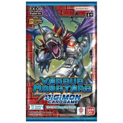 Digimon Card Game EX09 Versus Monster Booster [12 Cards]