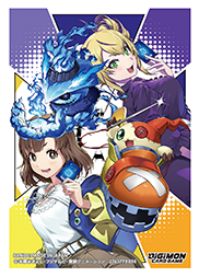 Deck Protector Bandai Digimon 60pk Arisa & Violet with Liberator Rookies