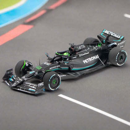 Bburago 2023 F1 Mercedes W 14 No 63 Russell WB 1:43 Scale Diecast Vehicle