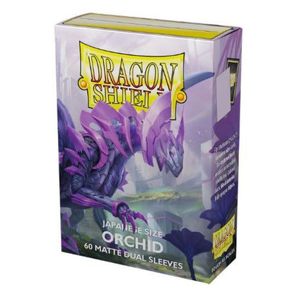 Deck Protector Dragon Shield Japanese 60ct Dual Matte Orchid