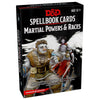 D&D Spellbook Cards Martial Powers & Races Deck