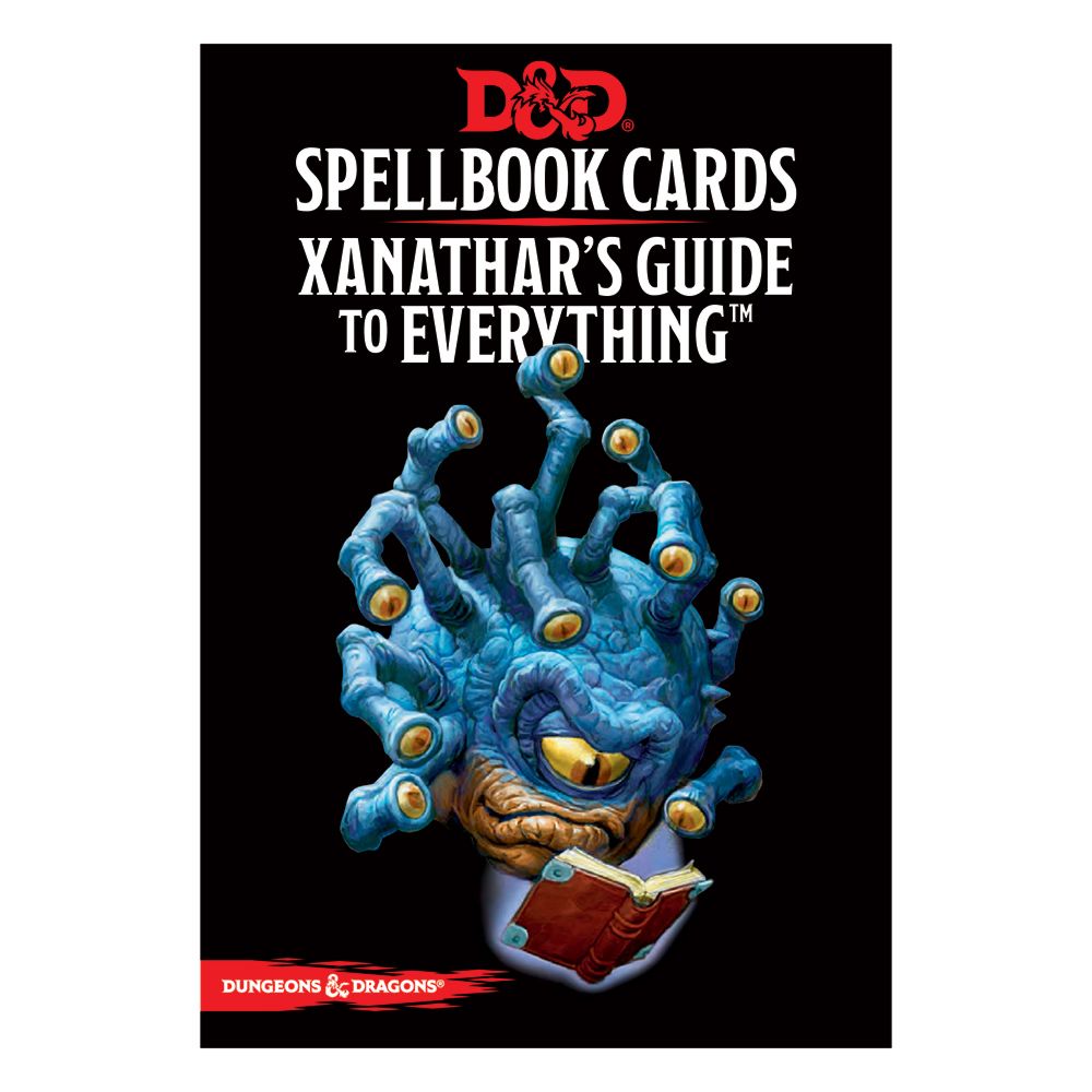 D&D Spellbook Cards Xanathar's Guide to Everything Deck (2018)