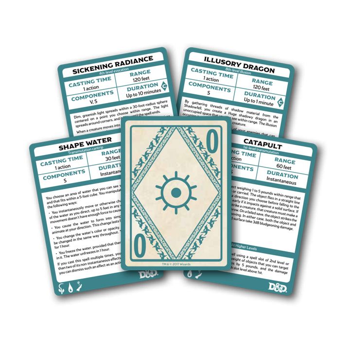 D&D Spellbook Cards Xanathar's Guide to Everything Deck (2018)