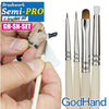 Godhand Brushes Brushwork Semi-PRO 4-Pack Model Kit Accessory