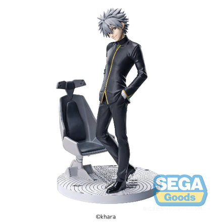 Evangelion 3.0+1.0 Thrice Upon a Time Kaworu Nagisa Commander Suit SEGA Action Figure