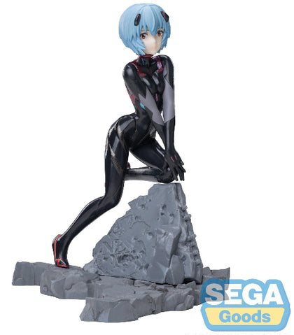 Evangelion 3.0 + 1.0 Thrice Upon a Time Rei Ayanami 30th Anniversary Vignetteum LUMINASTA Action Figure